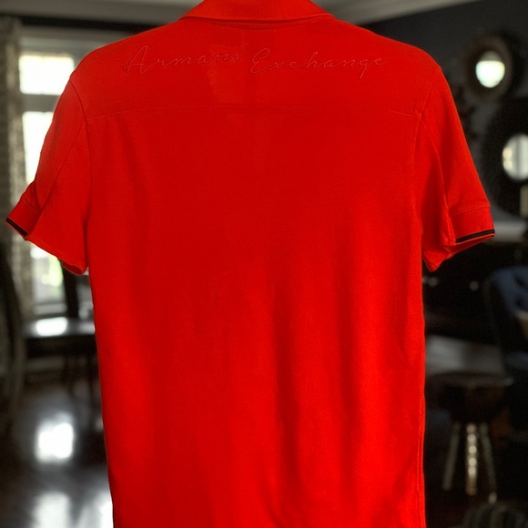 Armani Exchange orange polo - Picture 2 of 8